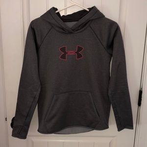 Gray Under Armour Fleece Sweatshirt
